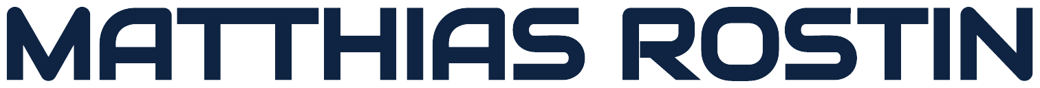 Matthias Rostin – Logo